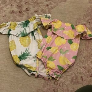 Flounce Sleeve onesies